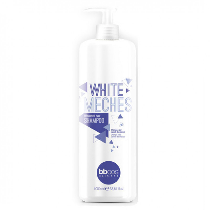 Шампунь для знебарвленого волосся BBCOS White Meches Shampoo