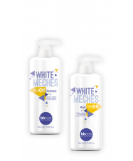 Маска для освітленого волосся BBCOS WHITE MECHES YellOff Маска для освітленого волосся BBCOS WHITE MECHES YellOff