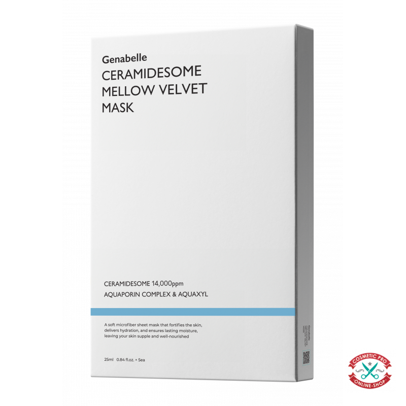 Маска для інтенсивного зволоження та відновлення Genabelle Ceramidesome Mellow Velet Mask