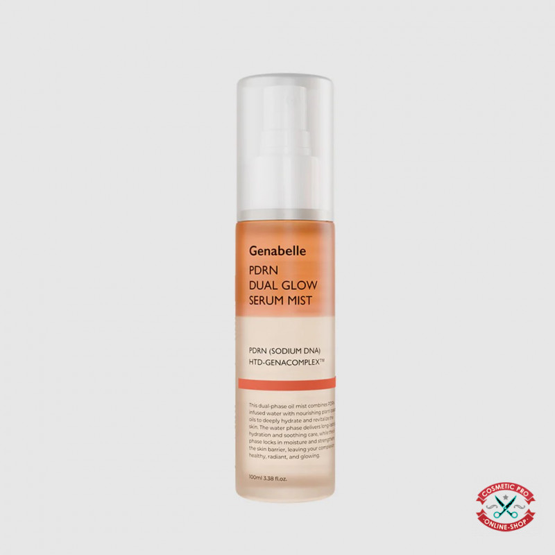 Двошарова Спрей-Сироватка з PDRN для Сяйва Шкіри Genabelle PDRN Dual Glow Serum Mist 