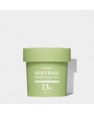 Бульбашкова маска для глибокого очищення пор P.CALM Holy Basil Bubble Deep Mask 
