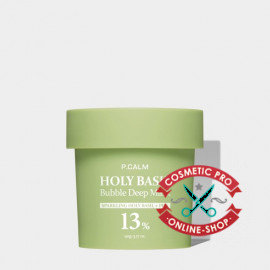 Бульбашкова маска для глибокого очищення пор P.CALM Holy Basil Bubble Deep Mask 