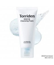 Очищаюча піна з низькомолекулярною гіалуроновою кислотою Torriden DIVE-IN 