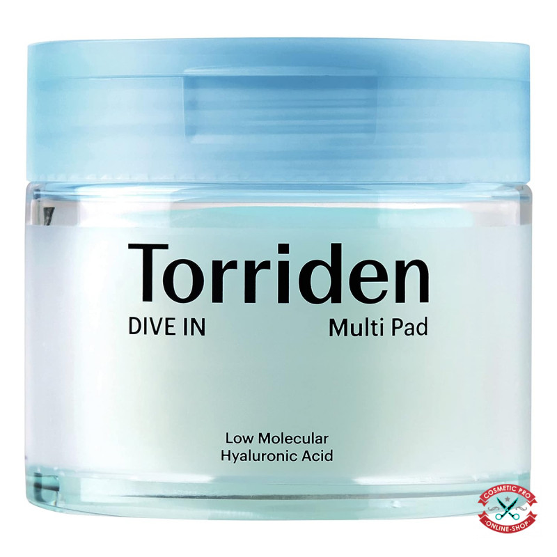 Тонер-пади з гіалуроновою кислотою Torriden Dive-in 
