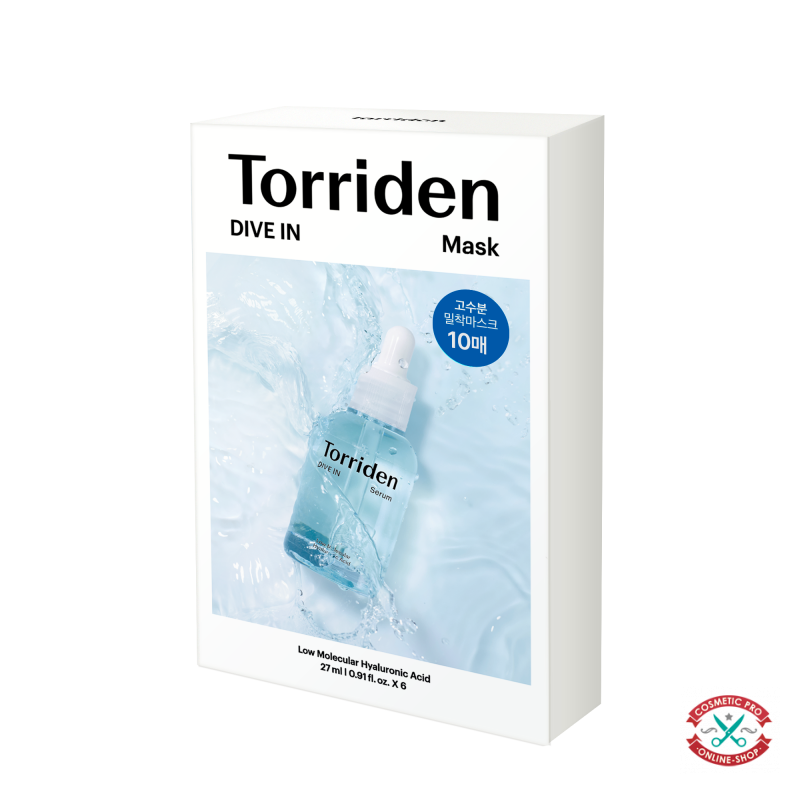 Маска для обличчя з гіалуроновою кислотою Torriden DIVE-IN