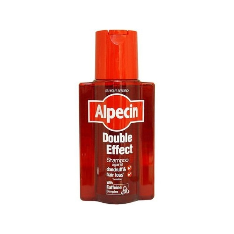 Шампунь Дабл-Еффект против перхоти и выпадения волос-Alpecin