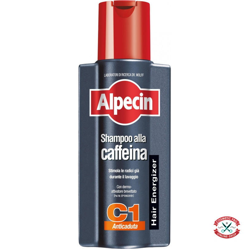 Шампунь с кофеином против выпадения волос-Alpecin C1