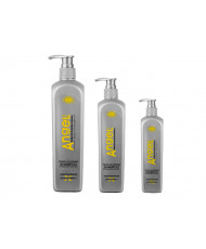 Шампунь, що надає сріблястий відтінок знебарвленим, блондованим і сивим волоссям Angel Professional