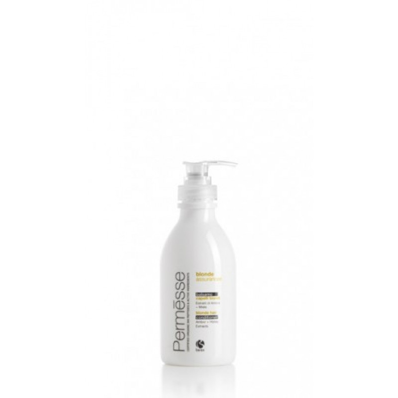 Barex Permesse-Бальзам-кондиціонер для освітленого волосся з пептидами М4, екстрактом бурштину та медом