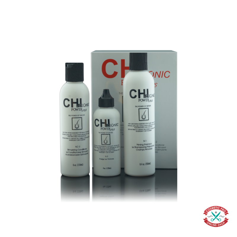 Набор средств против выпадения и для восстановления жестких и химически обработанных волос- CHI 44 Ionic Power Plus For Chemically Treated and Coarse Hair