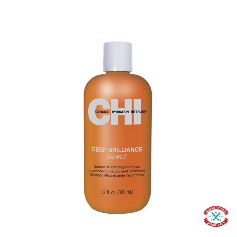 Нейтрализующий шампунь для глубокого очищения-CHI Deep Brilliance Balance Shampoo