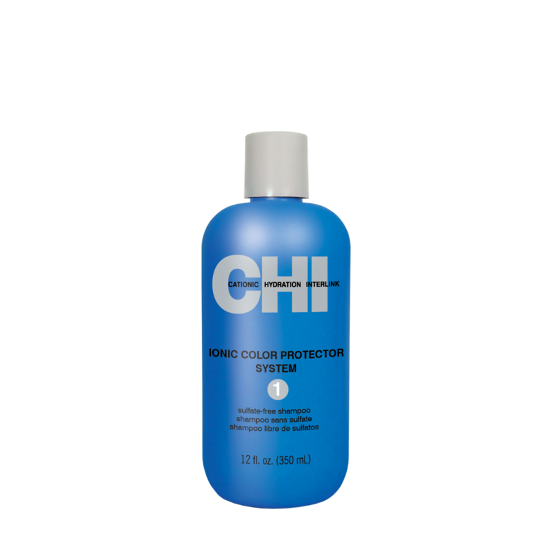 Безсульфатный шампунь для волос-CHI Ionic Color Protector Shampoo 950ml