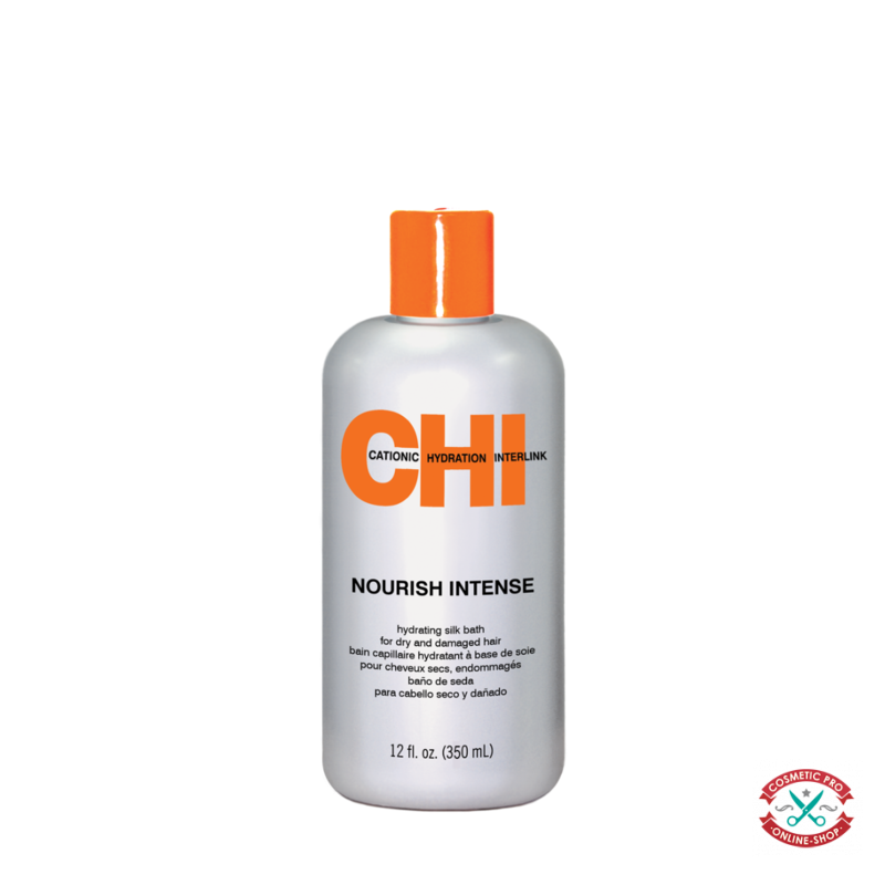 Шампунь для сухого та пошкодженого волосся-CHI Nourish Intense Hydrating Silk Bath