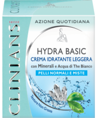 Зволожуючий денний крем з мінералами та екстрактом білого чаю -CLINIANS HYDRA BASIC Зволожуючий денний крем з мінералами та екстрактом білого чаю -CLINIANS HYDRA BASIC