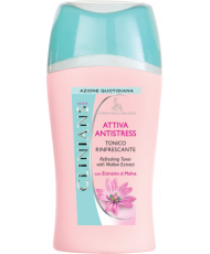 Тонік для обличчя, що очищає з екстрактом Мальви-CLINIANS ATTIVA ANTISTRESS