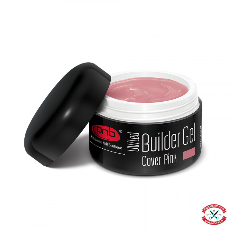 Моделирующий гель камуфлирующий розовый-PNB Builder Gel Cover Pink