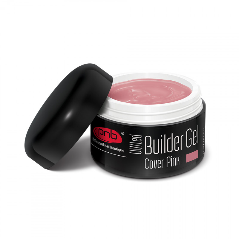 Моделюючий гель камуфлюючий рожевий-PNB Builder Gel Cover Pink