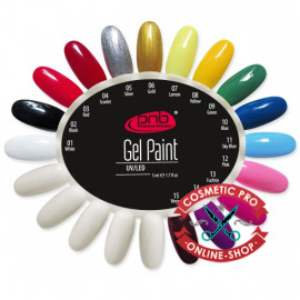 Гель-фарба (15 кольорів) -Gel Paint PNB
