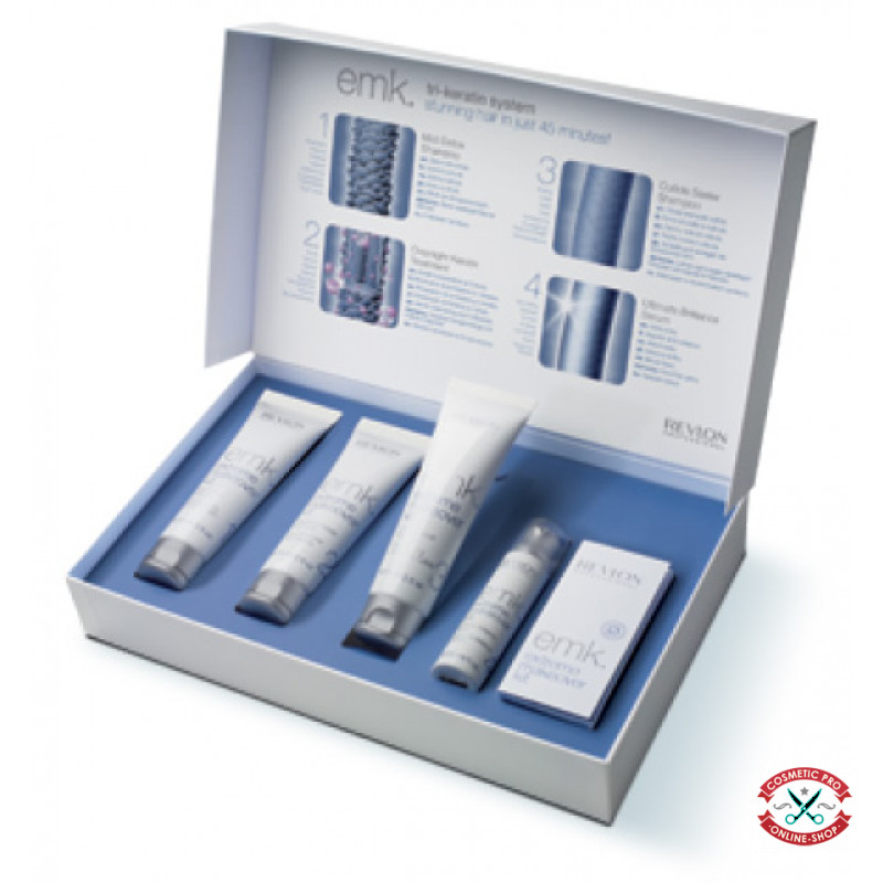 Три-кератиновый комплекс для восстановления волос – Revlon Professional EMK (Extreme Makeover Kit)