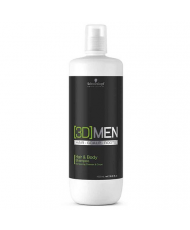 Шампунь для волосся та тіла-Schwarzkopf Professional 3D Mension Hair &amp; Body Shampoo 1000ml
